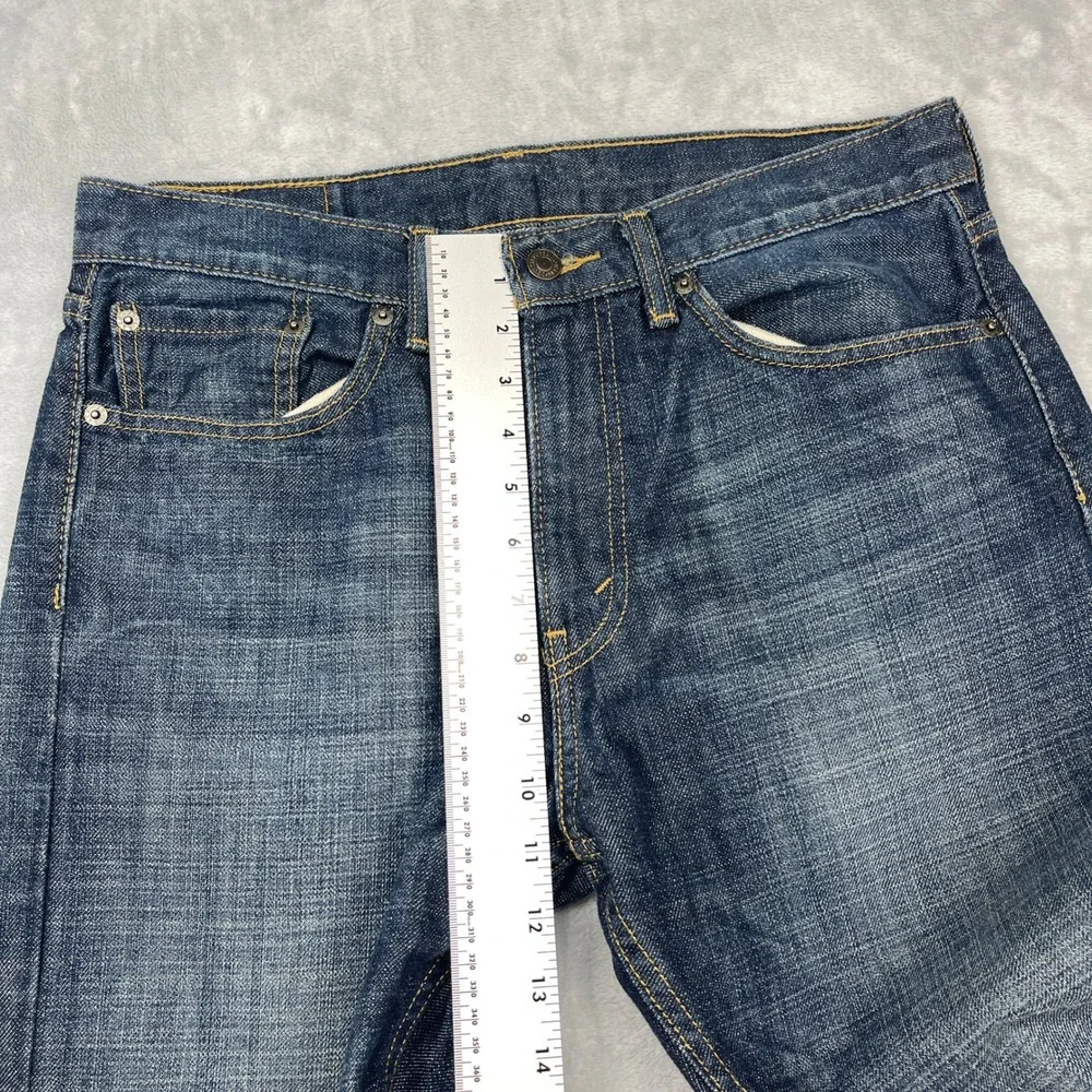 Levi's‎ 505 Straight Leg Jeans Mens 32x30 Blue Denim 5-Pocket Red Tab Streetwear